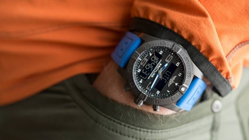 Breitling Exospace B55 xa xỉ theo kiểu chuy&ecirc;n nghiệp, kỹ thuật v&agrave; gắn chặt với thế giới h&agrave;ng kh&ocirc;ng