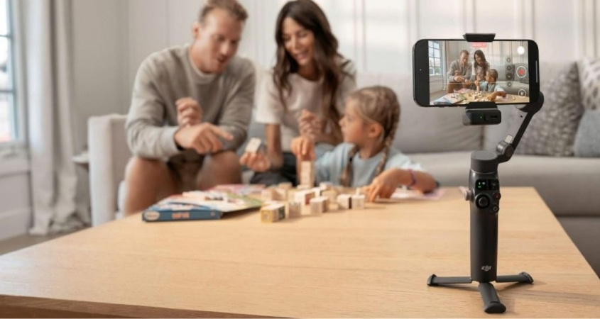 DJI Osmo Mobile 8 lấy nét chính xác DJI Osmo Mobile 8 lấy nét chính xác