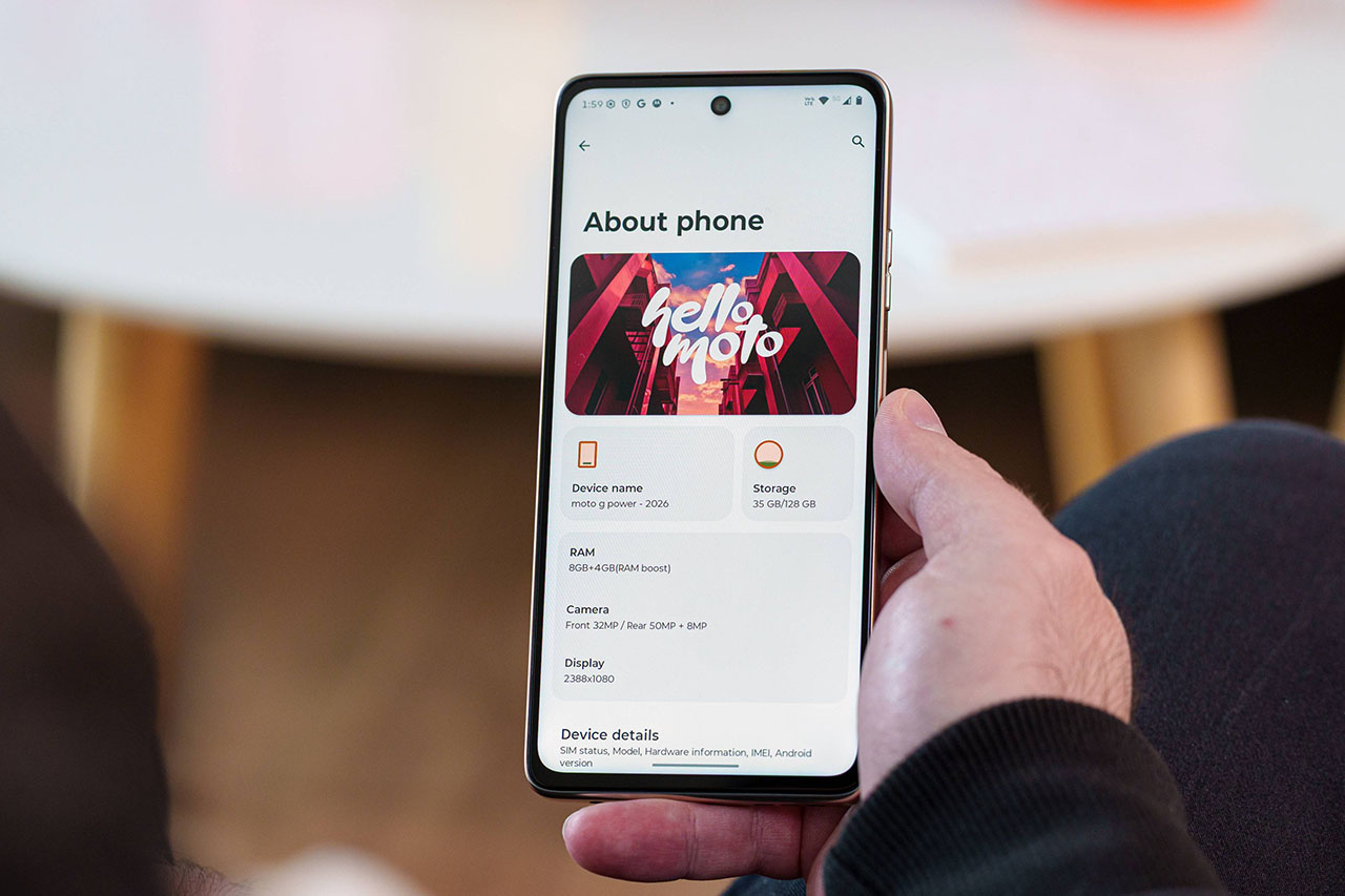 Trên Tay Moto G Power 2026 5G