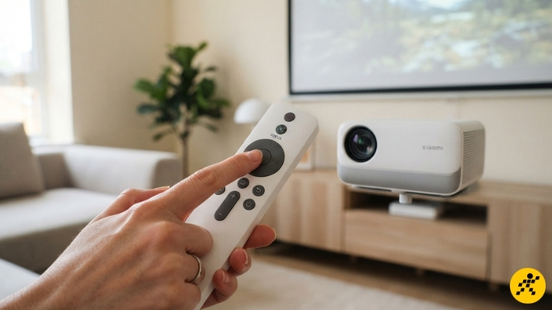 Nhấn vào phím chức năng Focus trên Remote Nhấn vào phím chức năng Focus trên Remote