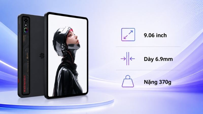 RedMagic Astra có thiết kế nhỏ gọn hơn S11 Ultra RedMagic Astra có thiết kế nhỏ gọn hơn S11 Ultra