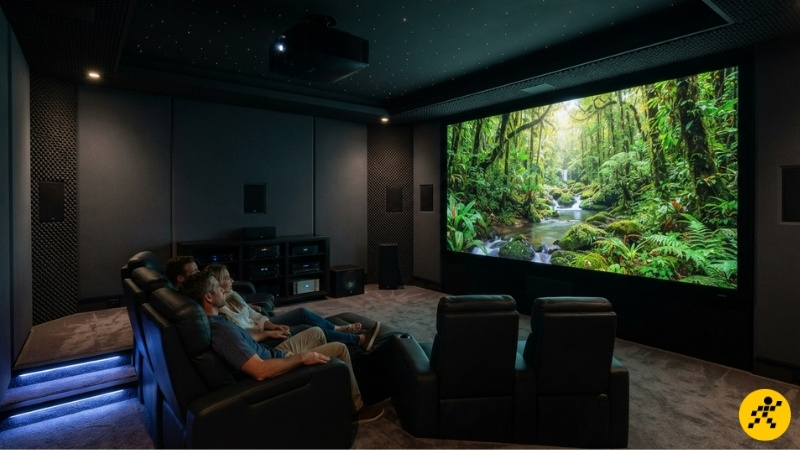 Máy chiếu 4K sở hữu độ phân giải 3840 × 2160 pixel Máy chiếu 4K sở hữu độ phân giải 3840 × 2160 pixel