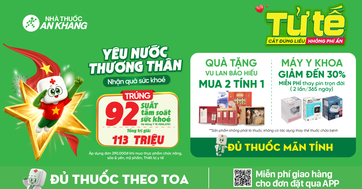 Yêu nước thương thân - Nhận quà sức khỏe Yêu nước thương thân - Nhận quà sức khỏe