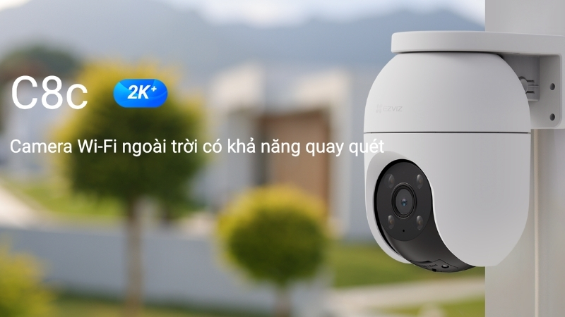 Ezviz C8C lợi thế nằm ở độ phân giải 4MP và nhóm tính năng AI nhận diện người/xe Ezviz C8C lợi thế nằm ở độ phân giải 4MP và nhóm tính năng AI nhận diện người/xe