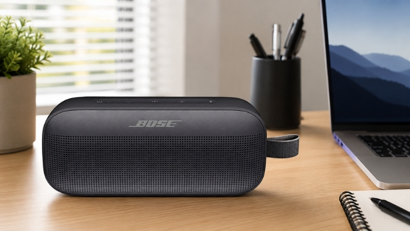 Bose SoundLink Flex 2 nhẹ hơn r&otilde; rệt, chỉ khoảng 0.59kg