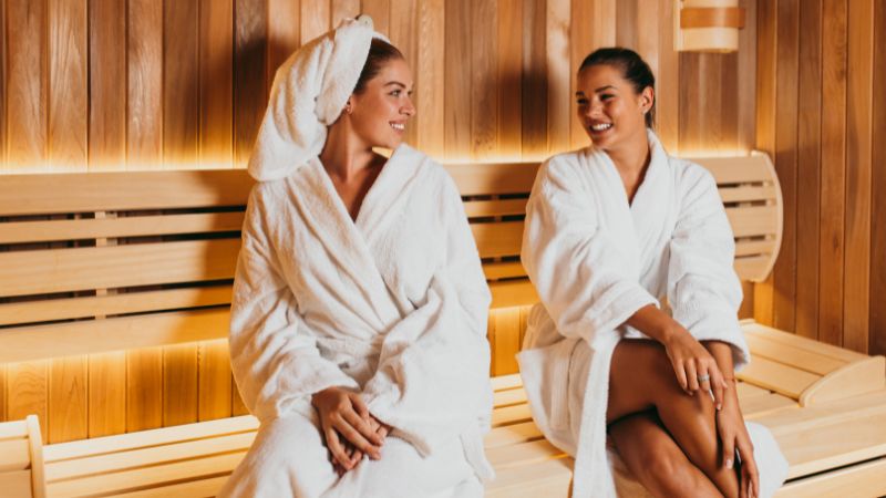 Xông hơi khô sauna và xông hơi ướt có thời gian lý tưởng khác nhau