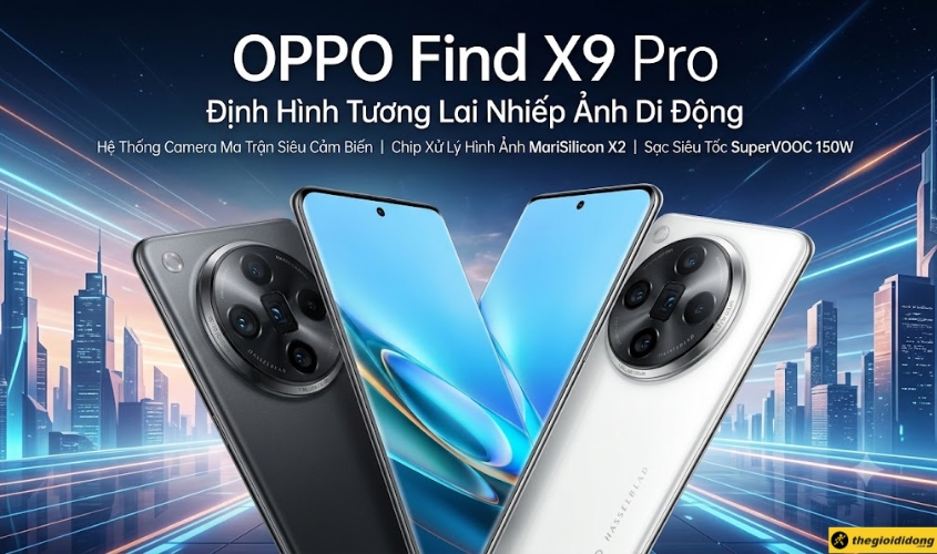 OPPO Find X9 Pro có thể bị chậm thông báo OPPO Find X9 Pro có thể bị chậm thông báo