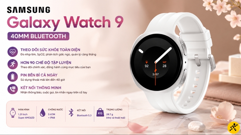 Samsung Galaxy Watch 9 40mm Bluetooth Samsung Galaxy Watch 9 40mm Bluetooth