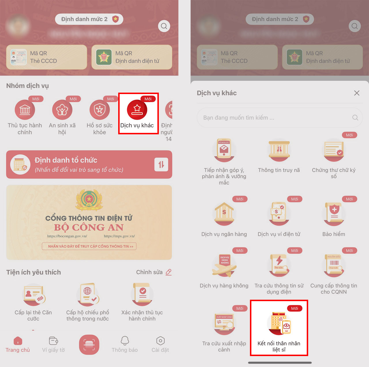 Cách tra cứu thông tin liệt sĩ trên VNeID Cách tra cứu thông tin liệt sĩ trên VNeID