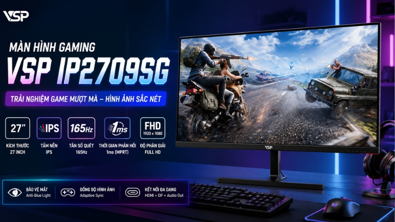 Màn hình Gaming VSP IP2709SG Màn hình Gaming VSP IP2709SG