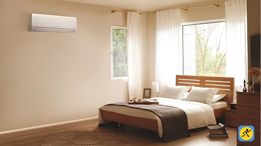 Nếu phòng 30m² kín đáo, ít bị nắng chiếu và ít người sử dụng, bạn có thể chọn điều hòa 18000 BTU