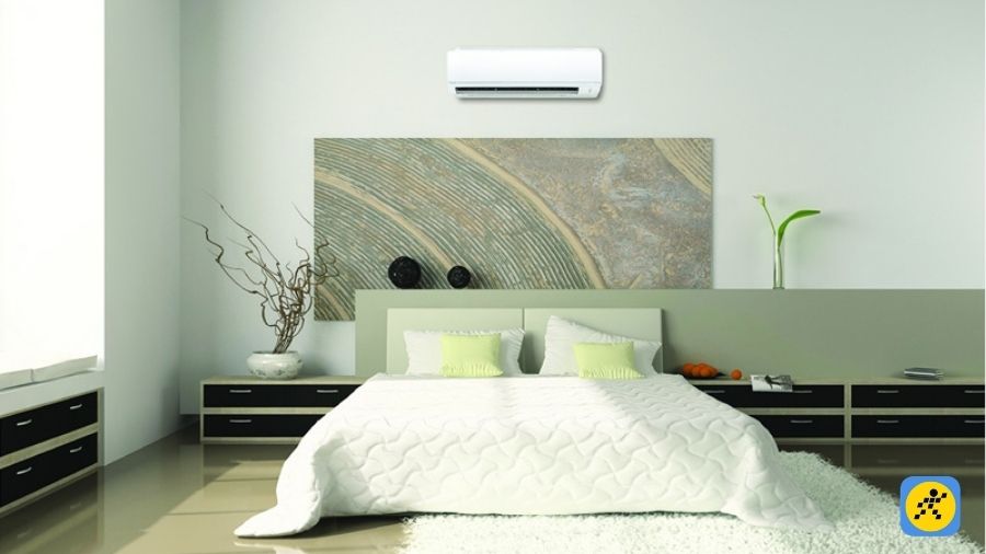Với phòng 20m² thông thường chỉ cần máy 1.5 HP (12000 BTU)