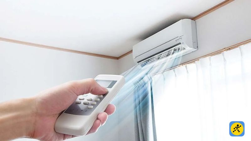 Nên đóng kín cửa khi bật điều hoà Nên đóng kín cửa khi bật điều hoà