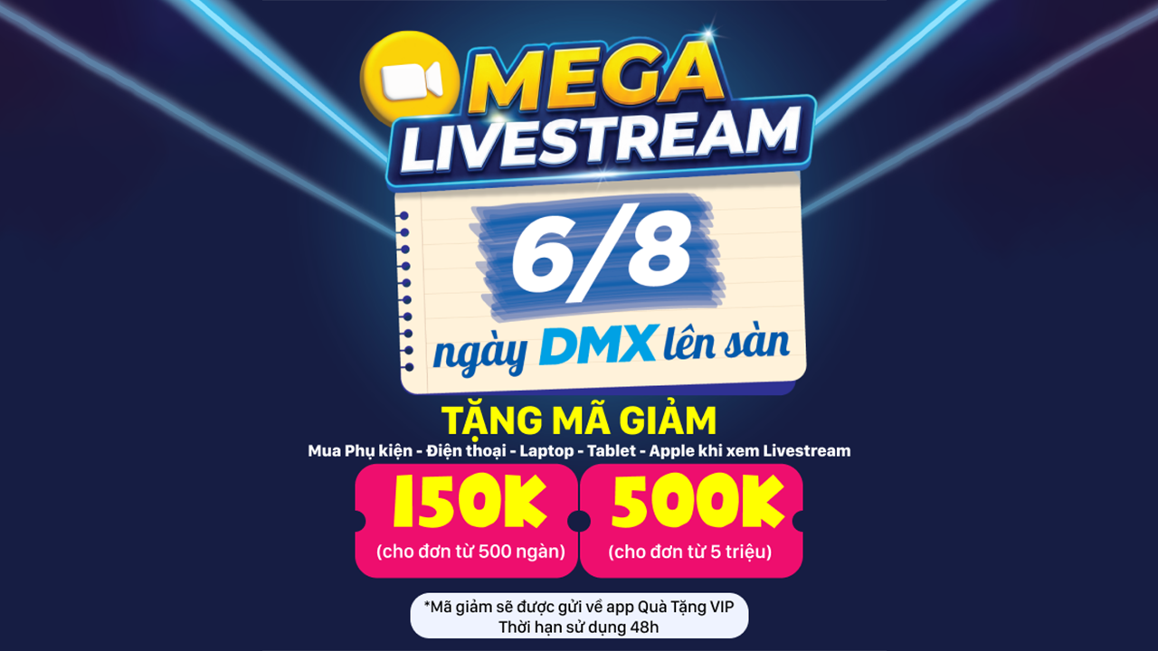 Bùng Nổ Megalive: Mừng Đmx Lên Sàn, Săn Oppo Reno16F Chỉ 68K, Phụ Kiện Đồng Giá 68K, 68 Suất 0 Đồng