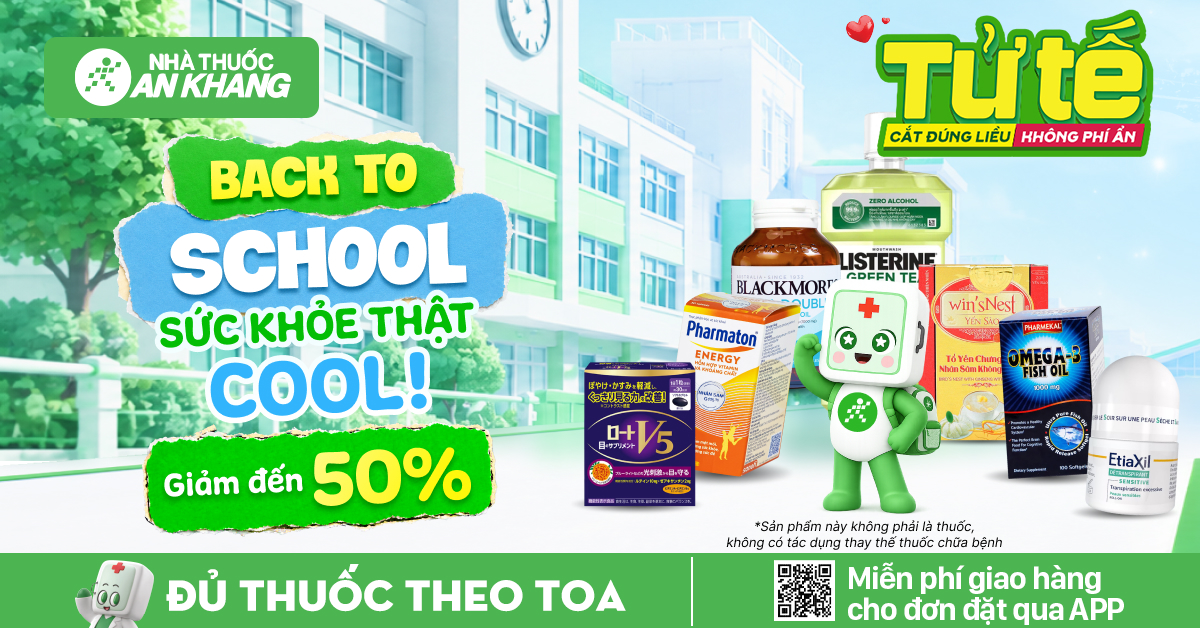 Back To School - Sức khỏe thật cool