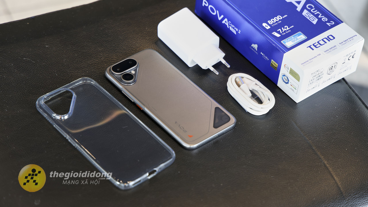 Mở Hộp Và Thiết Kế Tecno Pova Curve 2 5G