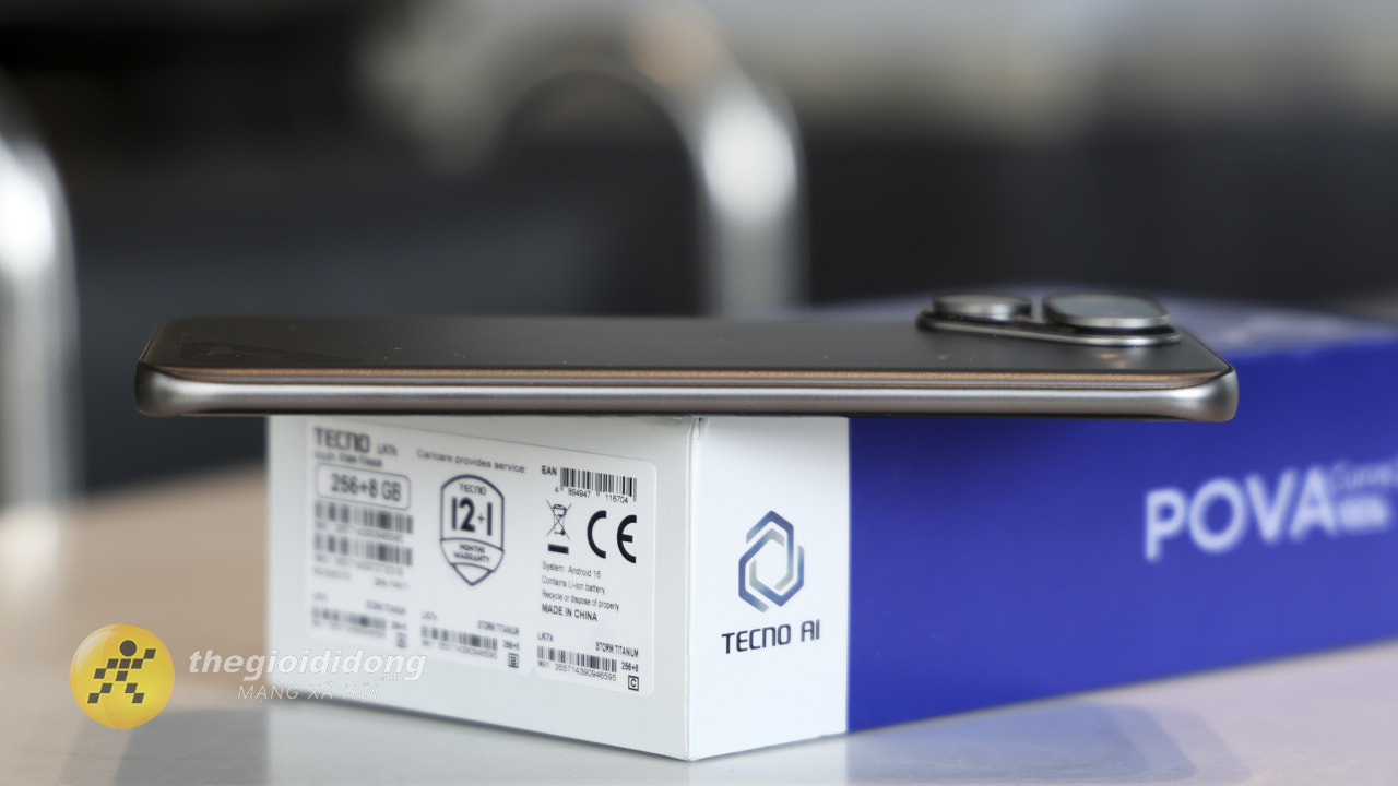 Mở Hộp Và Thiết Kế Tecno Pova Curve 2 5G