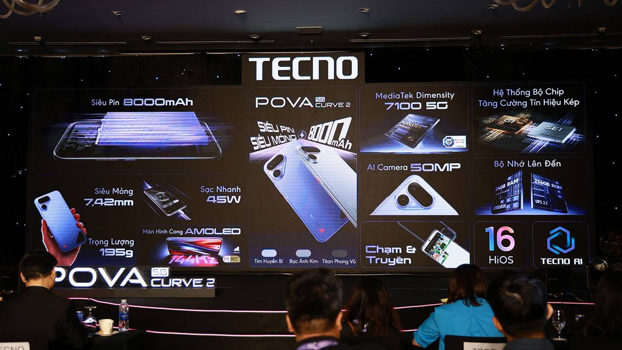 Sự Kiện Ra Mắt Tecno Pova Curve 2 5G Tại Việt Nam