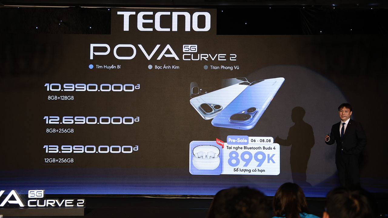 Sự Kiện Ra Mắt Tecno Pova Curve 2 5G Tại Việt Nam