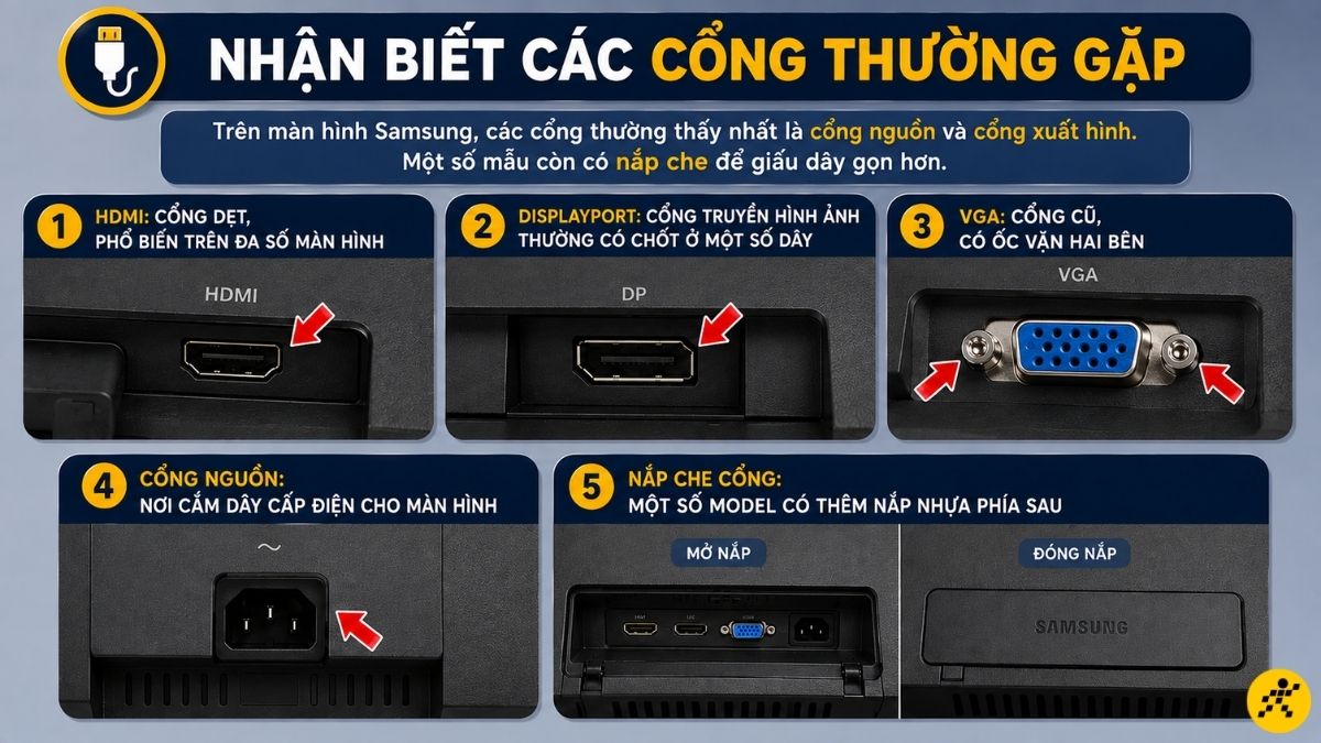 Nhận biết các cổng thường gặp Nhận biết các cổng thường gặp