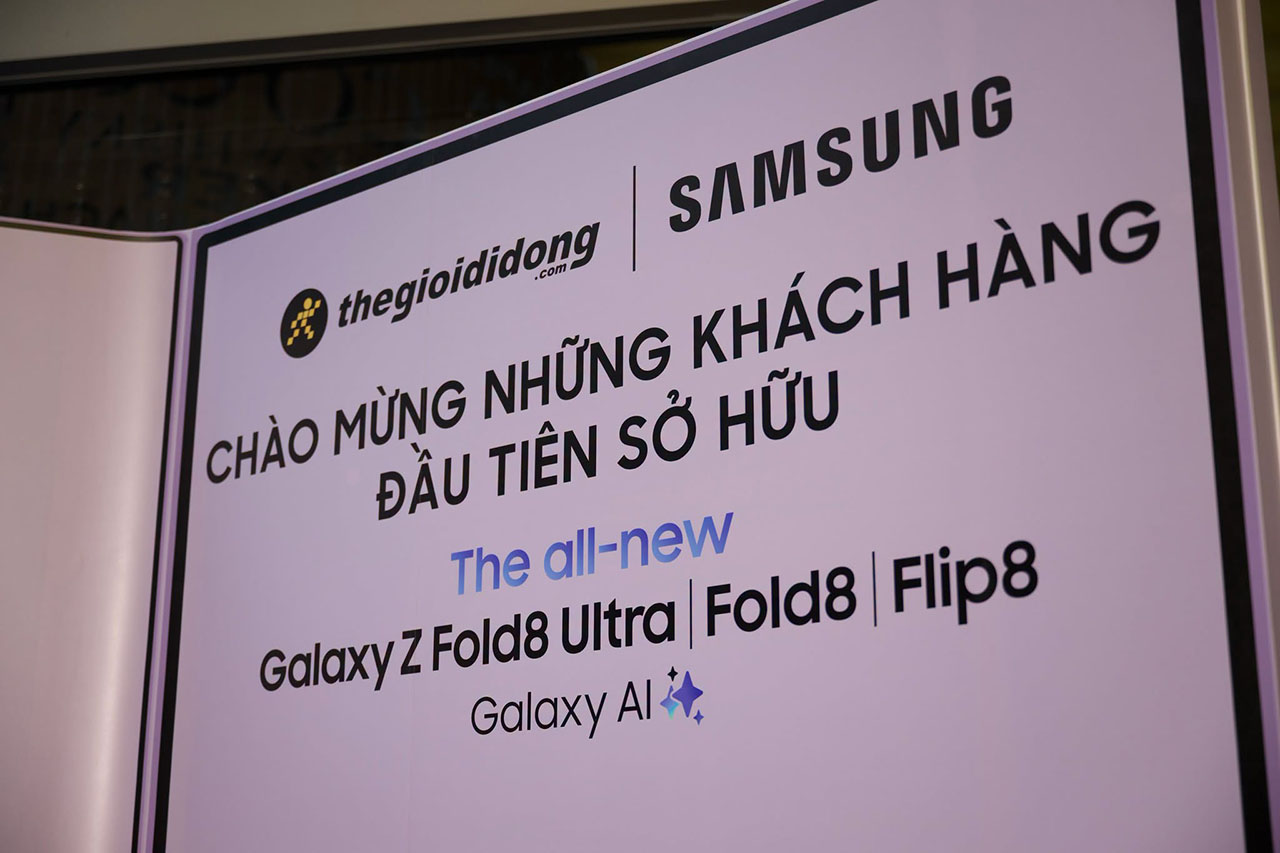 Sự kiện giao hàng Galaxy Z Fold8 Sự kiện giao hàng Galaxy Z Fold8