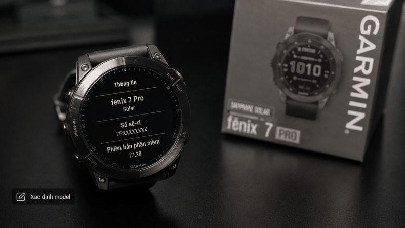 Kiểm tra đúng model đồng hồ Garmin trước khi xử lý bộ nhớ Kiểm tra đúng model đồng hồ Garmin trước khi xử lý bộ nhớ