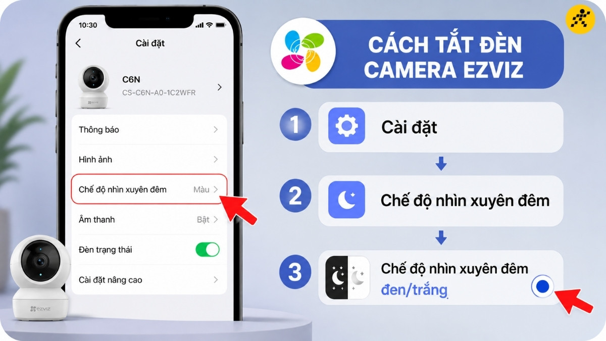 Tắt đèn màu ghi hình ban đêm Tắt đèn màu ghi hình ban đêm