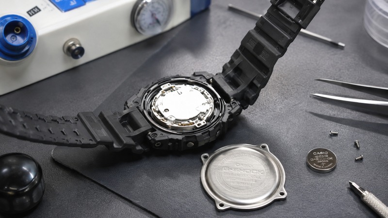 Đặt đồng hồ G-SHOCK bị ướt ở nơi khô thoáng Đặt đồng hồ G-SHOCK bị ướt ở nơi khô thoáng