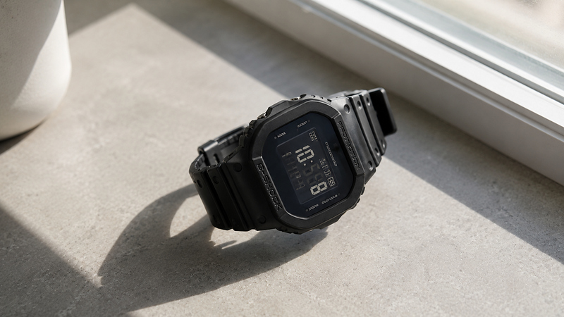 Sạc G-SHOCK Tough Solar bằng &aacute;nh s&aacute;ng