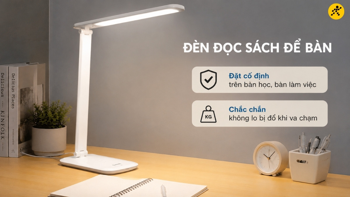 Đèn đọc sách để bàn