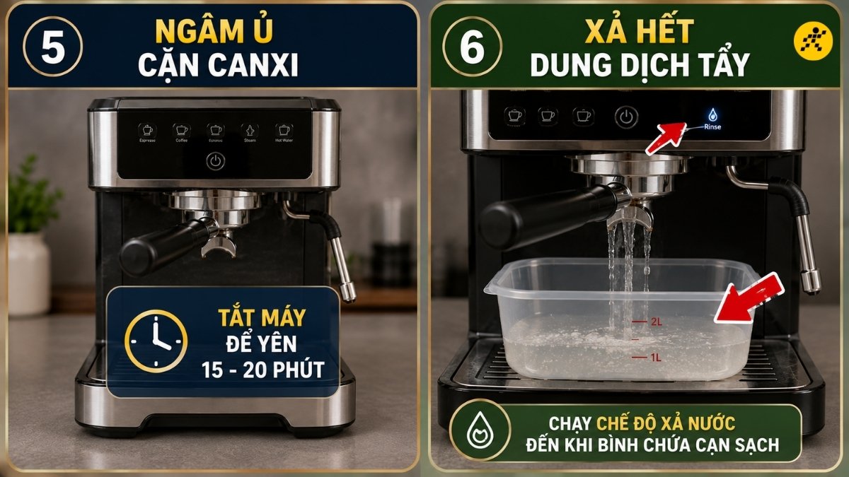 Ngâm ủ cặn canxi