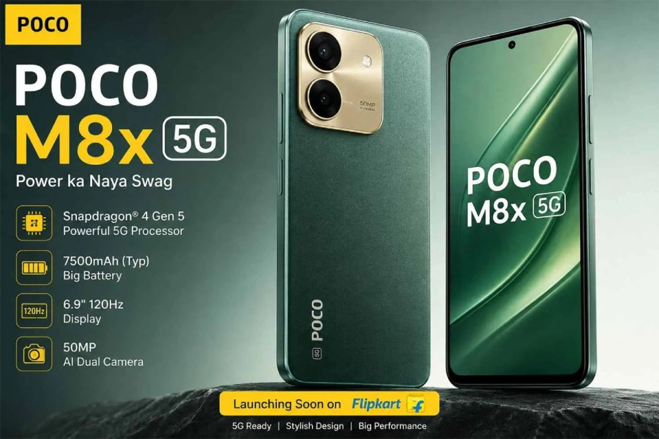 Poco M8X 5G Hé Lộ Thiết Kế