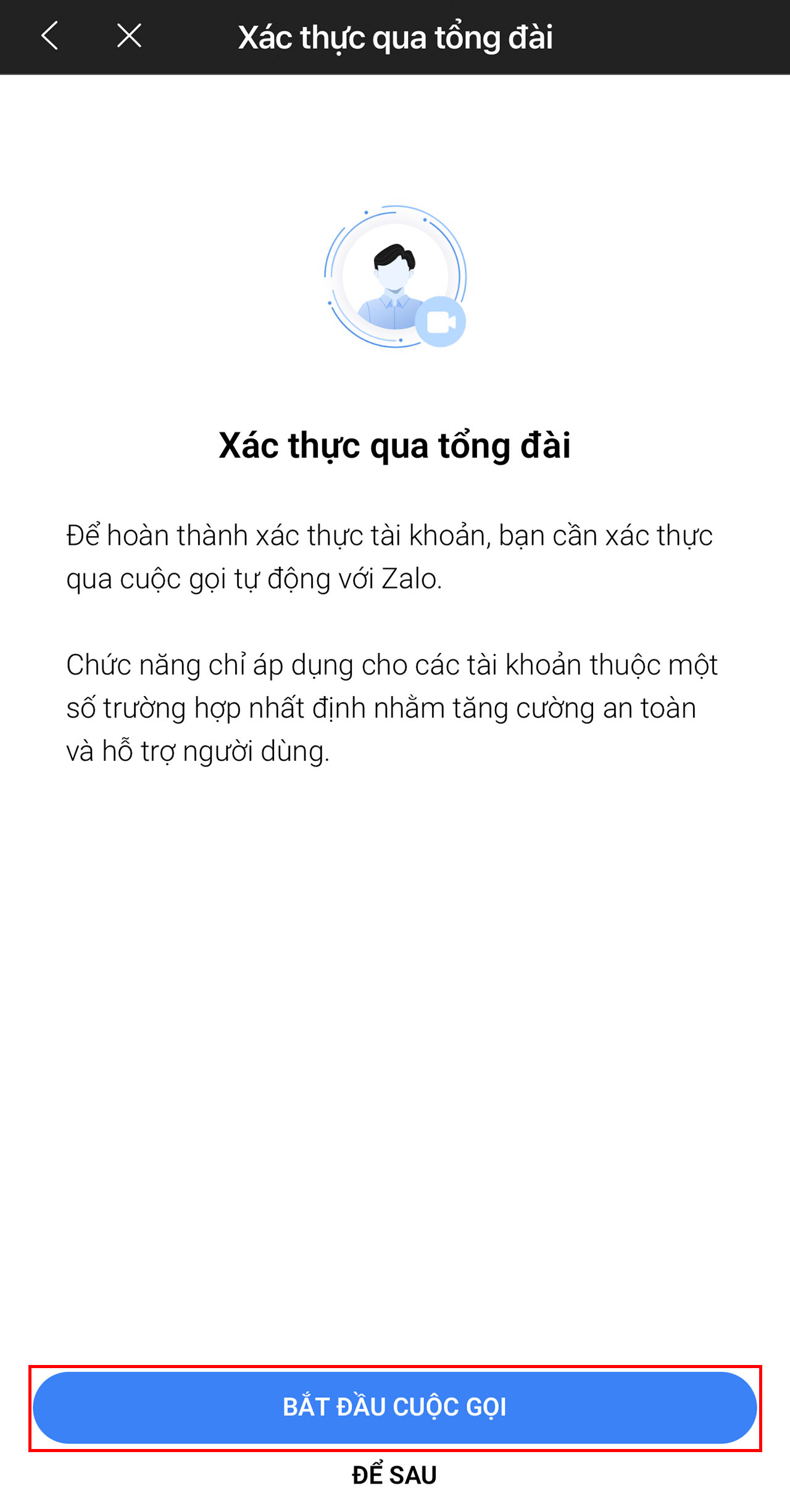 Cách Định Danh Tài Khoản Zalo