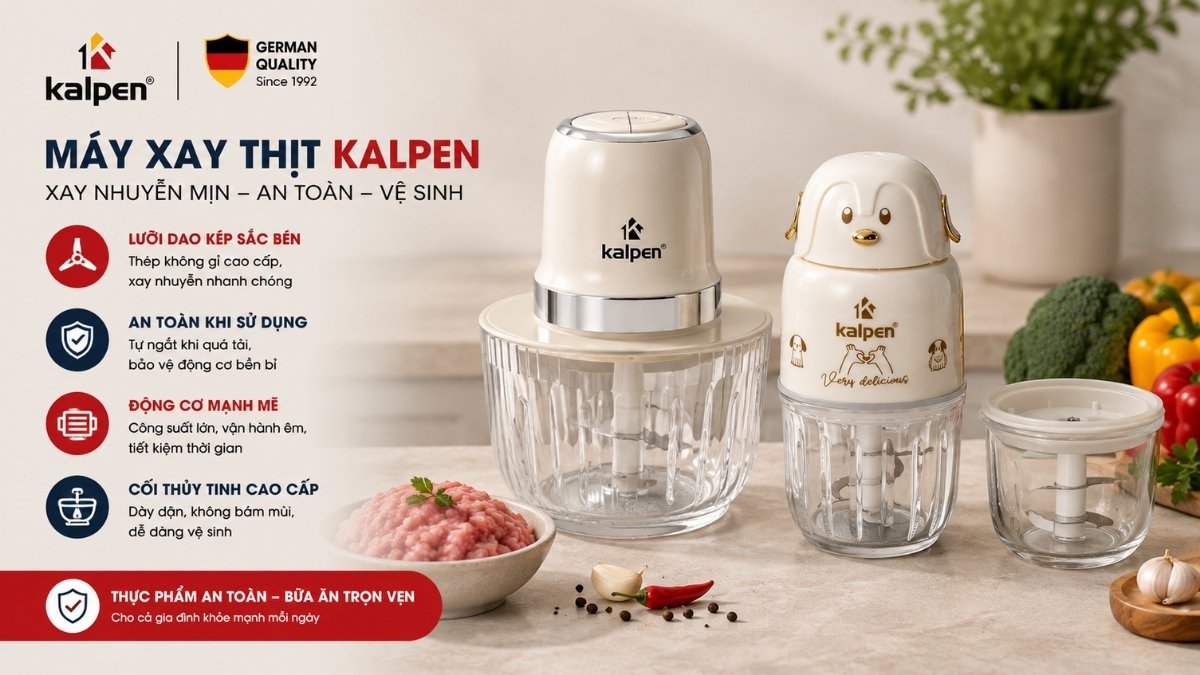 Máy xay thịt Kalpen
