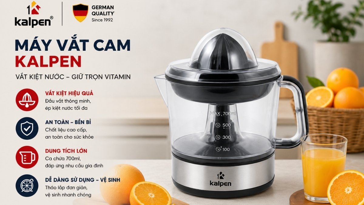 Máy vắt cam Kalpen
