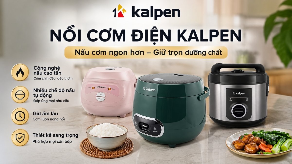 Nồi cơm điện Kalpen