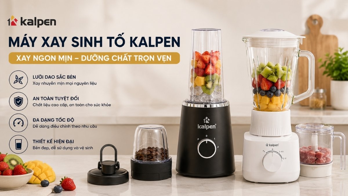 Máy xay sinh tố Kalpen