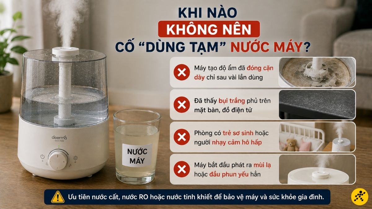 Khi nào không nên cố 