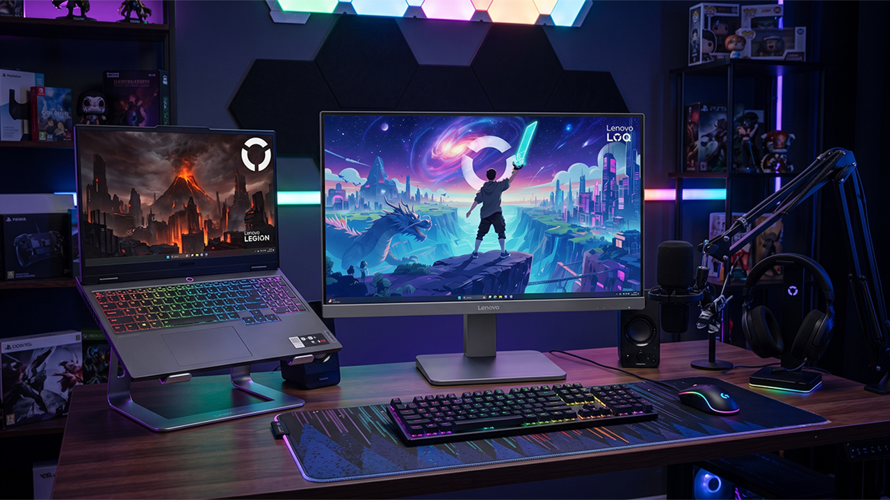 Giảm ngay 300K khi mua combo laptop gaming và màn hình Lenovo, tặng thêm Office bản quyên, tân sinh viên giảm đến 3 triệu Giảm ngay 300K khi mua combo laptop gaming và màn hình Lenovo, tặng thêm Office bản quyên, tân sinh viên giảm đến 3 triệu