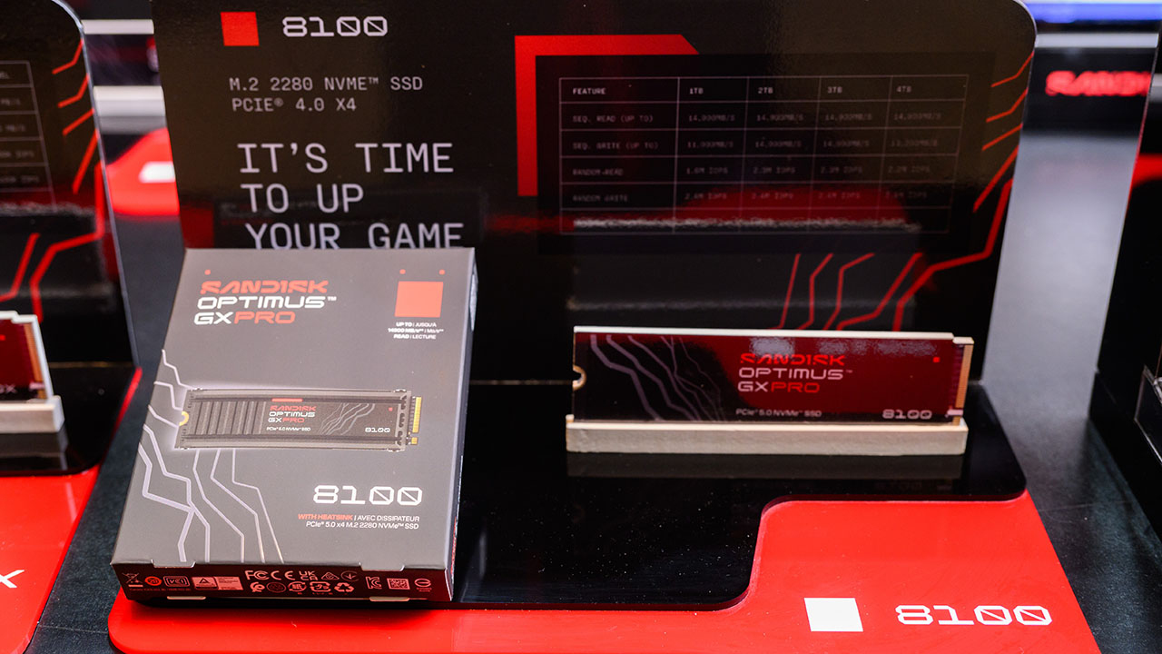Sandisk ra mắt SSD Optimus Sandisk ra mắt SSD Optimus