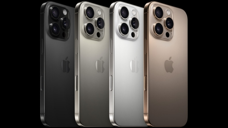 iPhone 16 Pro Max dùng khung titan kết hợp mặt lưng kính cường lực nhám iPhone 16 Pro Max dùng khung titan kết hợp mặt lưng kính cường lực nhám