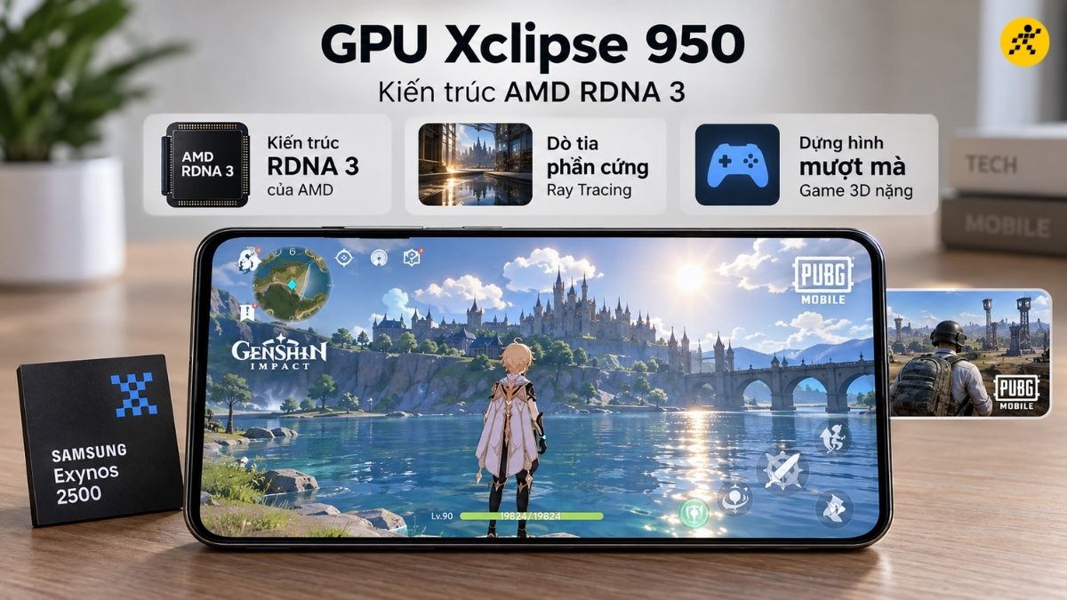 Đồ họa đỉnh cao với GPU Xclipse 950
