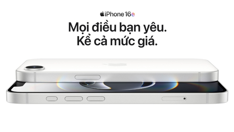 iPhone 16e iPhone 16e vẫn là lựa chọn đáng mua năm 2026