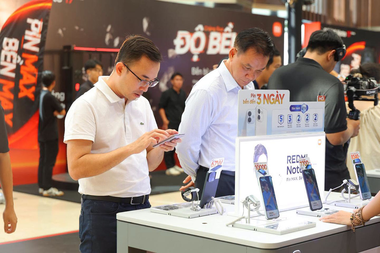 Sự kiện ra mắt Xiaomi Redmi Note 17 series tại Việt Nam