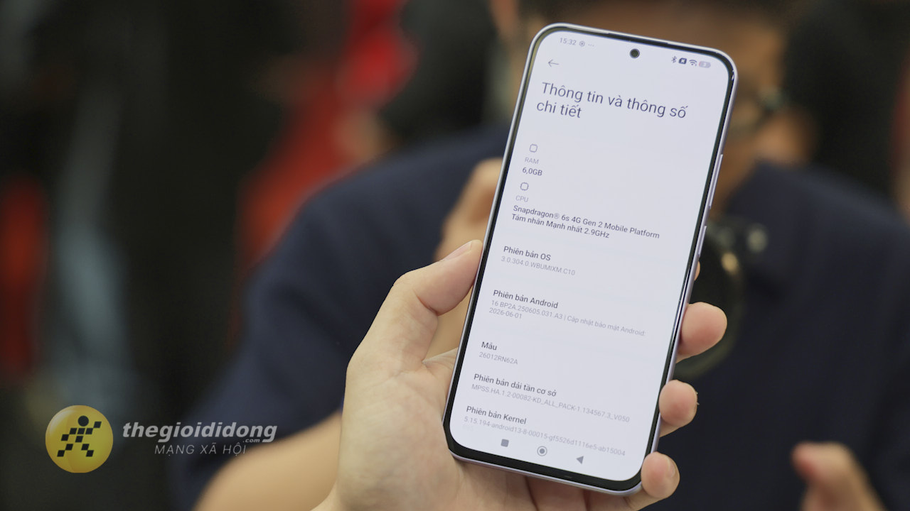Trên tay Xiaomi Redmi Note 17 4G Trên tay Xiaomi Redmi Note 17 4G