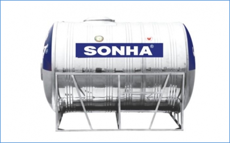 Bồn nước Sơn Hà sử dụng inox SUS304 và nhựa nguyên sinh cao cấp
