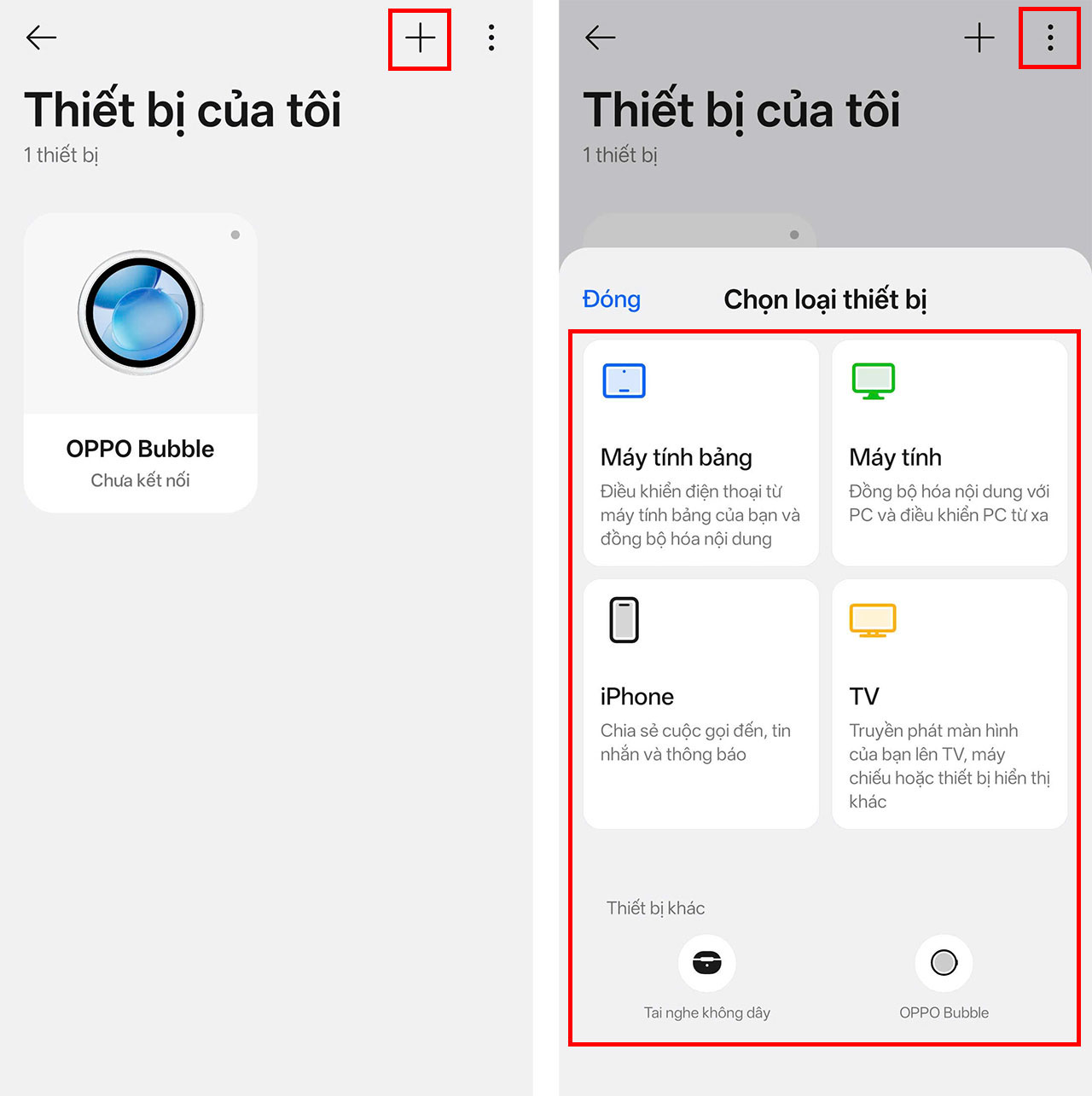Cách dùng thiết bị của tôi trên ColorOS 16 Cách dùng thiết bị của tôi trên ColorOS 16