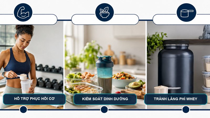 Lợi ích của việc đo đúng lượng protein khi sử dụng whey Lợi ích của việc đo đúng lượng protein khi sử dụng whey