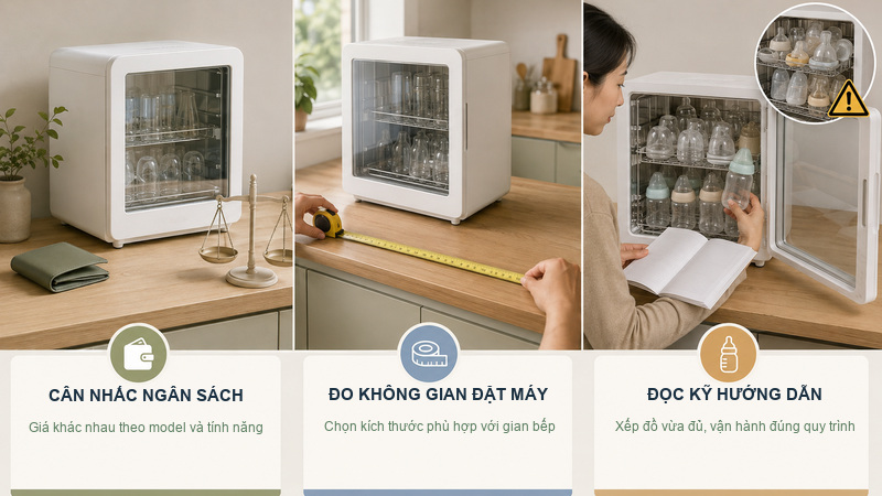 Những hạn chế và điểm cần lưu ý khi sử dụng máy tiệt trùng Fujihome Những hạn chế và điểm cần lưu ý khi sử dụng máy tiệt trùng Fujihome