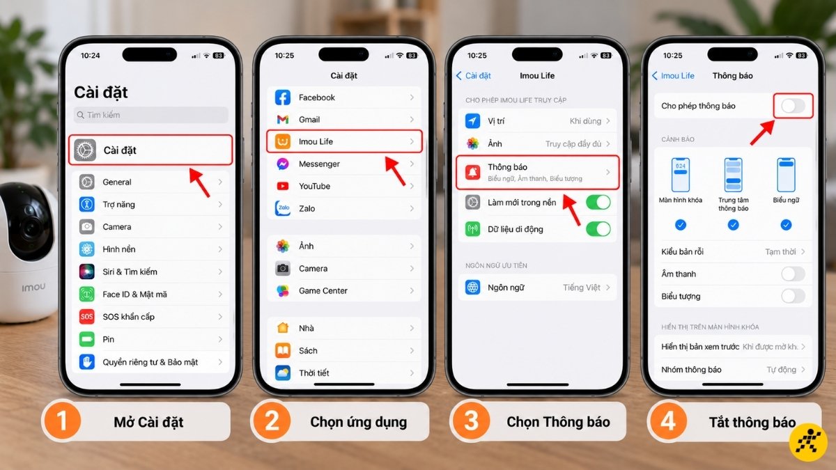 Thao tác trên điện thoại iPhone (iOS) Thao tác trên điện thoại iPhone (iOS)